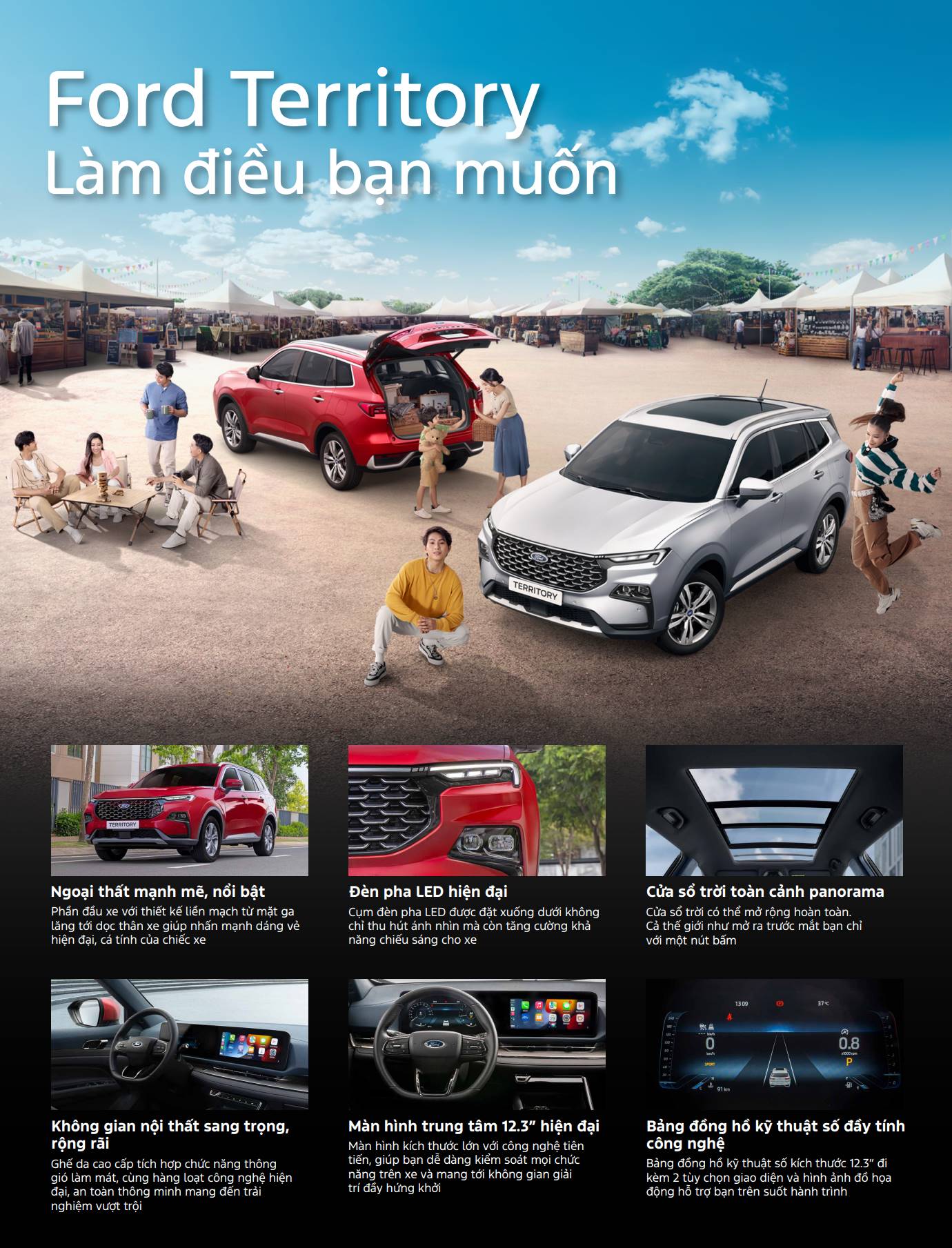 Ford Territory Làm Điều bạn muốn